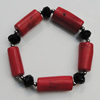 Coral Bracelet, Length:7.1-Inch 10x8mm-22x11mm, Sold by Group