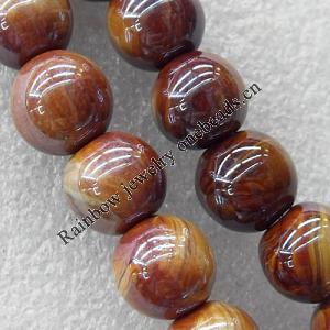 Lampwork Beads, Round 13mm Hole:About 2mm, Sold by PC