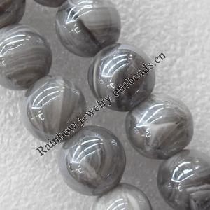 Lampwork Beads, Round 17mm Hole:About 2mm, Sold by PC