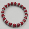 Coral Bracelet, Length:7.1-Inch 8mm, Sold by Group