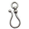 Clasp Zinc Alloy Jewelry Findings Lead-free, 17x38mm, Hole7mm, Sold by Bag