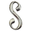 Clasp Zinc Alloy Jewelry Findings Lead-free, 15x34mm, Sold by Bag