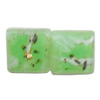 Resin Cabochons, No Hole Headwear & Costume Accessory, Square, The other side is Flat 12mm, Sold by Bag