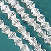 Glass Crystal Beads, Faceted Bicone 4mm Length:13 Inch, Sold by Strand