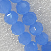 Glass Crystal Beads, Faceted Round 6mm Length:21.5 Inch, Sold by Strand