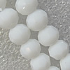 Glass Crystal Beads, Faceted Round 6mm Length:21.5 Inch, Sold by Strand