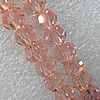 Glass Crystal Beads, Faceted Round 6mm Length:21.5 Inch, Sold by Strand