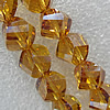 Glass Crystal Beads, Faceted Twist 8mm Length:20.9 Inch, Sold by Strand