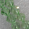 Glass Crystal Beads, Faceted Twist 8mm Length:20.9 Inch, Sold by Strand