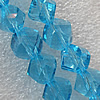 Glass Crystal Beads, Faceted Twist 8mm Length:20.9 Inch, Sold by Strand