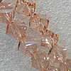 Glass Crystal Beads, Faceted Twist 8mm Length:20.9 Inch, Sold by Strand