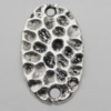 Connector  Zinc Alloy Jewelry Findings Lead-free, 17x10mm Hole:1mm, Sold by Bag