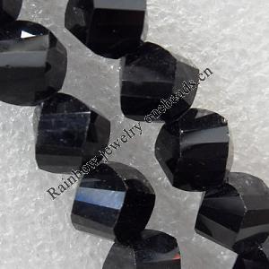 Glass Crystal Beads, Faceted Twist 8mm Length:20.9 Inch, Sold by Strand