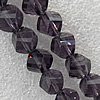 Glass Crystal Beads, Faceted Twist 8mm Length:20.9 Inch, Sold by Strand