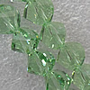 Glass Crystal Beads, Faceted Twist 8mm Length:20.9 Inch, Sold by Strand