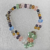 Glass Crystal Bracelet, Length:About 7.8 Inch, Sold by Strand