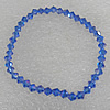 Glass Crystal Bracelet, Length:About 7.8 Inch, Sold by Strand