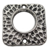 Connector Zinc Alloy Jewelry Findings Lead-free, 18x9mm Hole:1mm, Sold by Bag