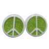 Resin Cabochons, No Hole Headwear & Costume Accessory, Flat Round, The other side is Flat 15mm, Sold by Bag