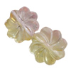 Dichroic Plastic Beads, Flower 12mm Hole:0.2mm, Sold by Bag