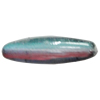 Dichroic Plastic Beads, Oval 20x6mm Hole:0.2mm, Sold by Bag