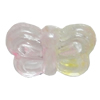Dichroic Plastic Beads, Butterfly 10x6mm Hole:0.2mm, Sold by Bag