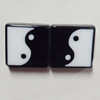 Resin Cabochons, No Hole Headwear & Costume Accessory, Square, The other side is Flat 12mm, Sold by Bag