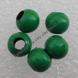 Colorful Iron Beads, 4mm Hole:About 1.5mm, Sold by Group