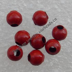 Colorful Iron Beads, 5mm Hole:About 2.5mm, Sold by Group