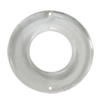 Transparent Acrylic Connector, Donut 35x17mm Hole:1mm Sold by Bag 
