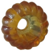 Transparent Acrylic Bead, 28x46mm Big Hole:23mm, Small Hole:12mm, Sold by Bag 