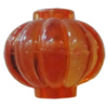 Transparent Acrylic Bead, Lantern 30x32mm Hole:6mm Sold by Bag 