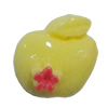 Resin Cabochons, No Hole Headwear & Costume Accessory, Apple, The other side is Flat 14x14mm, Sold by Bag