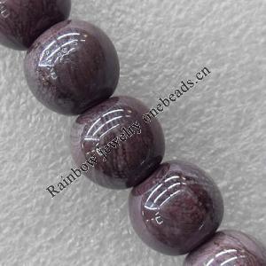 Lampwork Beads, Round 13mm Hole:About 2mm, Sold by PC