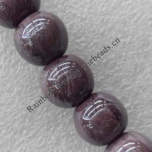 Lampwork Beads, Round 17mm Hole:About 2mm, Sold by PC