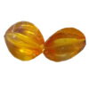 Transparent Acrylic Bead, 8x6mm Hole:1mm Sold by Bag 