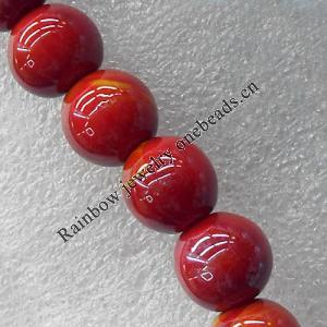 Lampwork Beads, Round 17mm Hole:About 2mm, Sold by PC