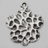 Connector Zinc Alloy Jewelry Findings Lead-free, 27x22mm Hole:2mm, Sold by Bag