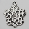 Connector Zinc Alloy Jewelry Findings Lead-free, 27x22mm Hole:2mm, Sold by Bag