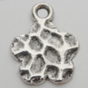 Pendant Zinc Alloy Jewelry Findings Lead-free, 16x12mm Hole:2mm, Sold by Bag