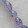 Luminous Lampwork Beads, Oval 11x16mm Hole:About 1.5mm, Sold by PC