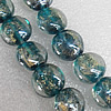 Lampwork Beads, Flat Round 15mm Hole:About 1.5mm, Sold By PC