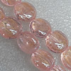Lampwork Beads, Flat Round 15mm Hole:About 1.5mm, Sold By PC