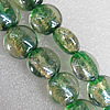 Lampwork Beads, Flat Round 15mm Hole:About 1.5mm, Sold By PC