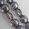 Lampwork Beads, Flat Round 15mm Hole:About 1.5mm, Sold By PC