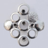 Connector Zinc Alloy Jewelry Findings Lead-free, 33x35mm, Sold by Bag