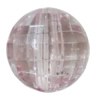 Transparent Acrylic Bead, Faceted Round 28mm Hole:4mm Sold by Bag 