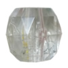 Transparent Acrylic Bead, Drum 28x30mm Hole:8mm Sold by Bag 