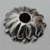 Bead Zinc Alloy Jewelry Findings Lead-free, 12mm Hole:3mm, Sold by Bag