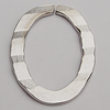 Iron Jumprings, Lead-Free Split, Oval 19x25mm, Sold by Bag